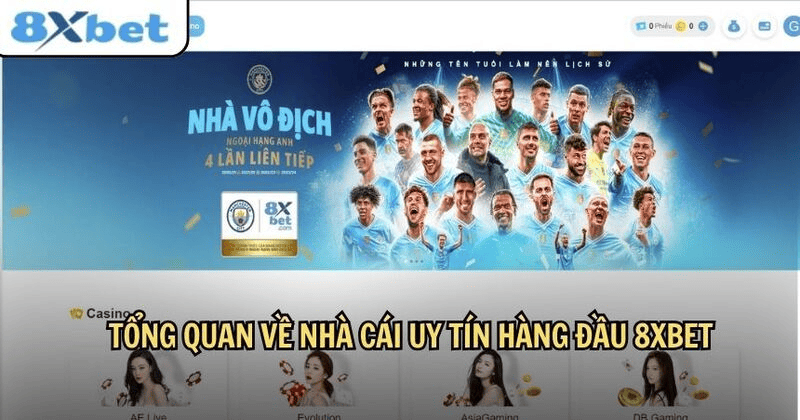 Trải nghiệm thế giới cá cược trực tuyến đỉnh cao với nền tảng giải trí đa dạng tại 8xbet